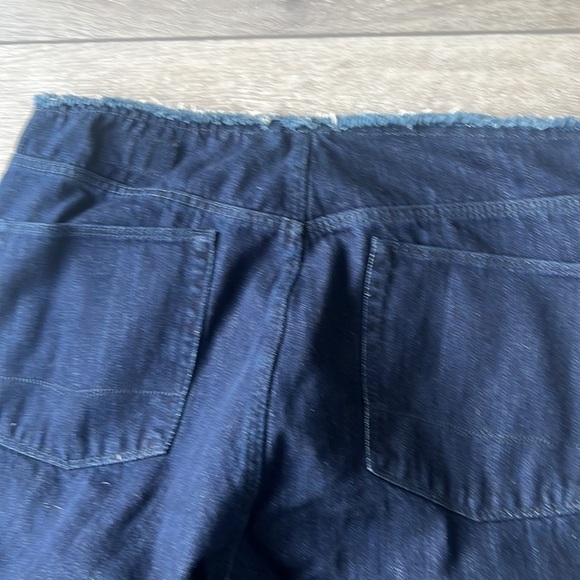 Asos straight leg distressed hem and waist nwt mens dark jeans size 34 x 34 - Picture 10 of 10